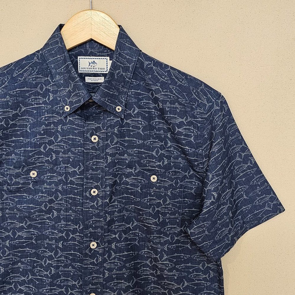 Southern Tide S/S Performance Button Down S